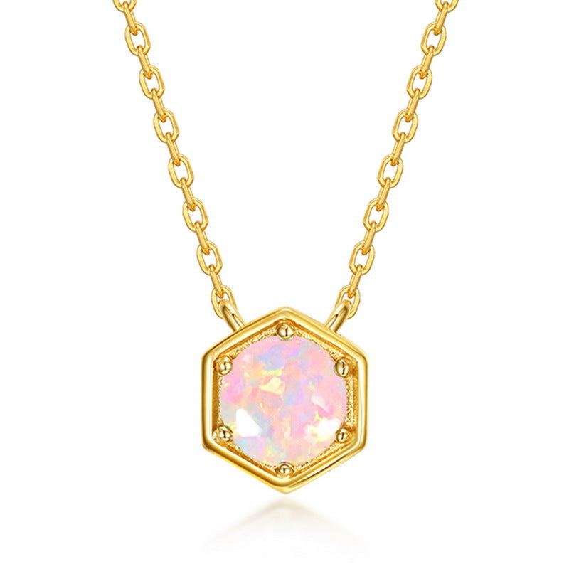 Twelve Birthstone Necklace Gold-plated Necklace